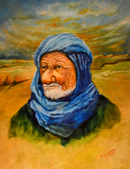 Berber in the Desert